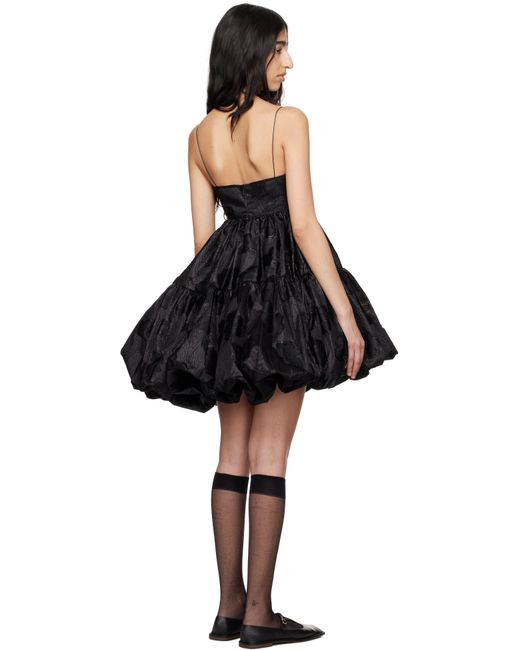 CECILIE BAHNSEN ブラック Osha ミニドレス Black