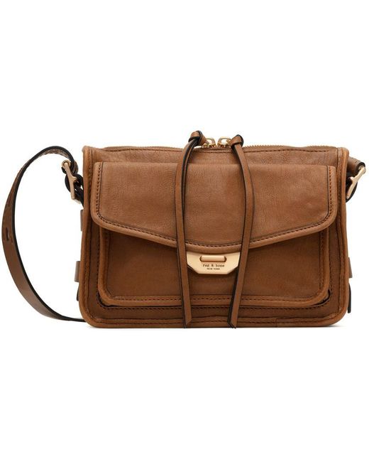 Rag & Bone Small Field Messenger Bag in Black Lyst
