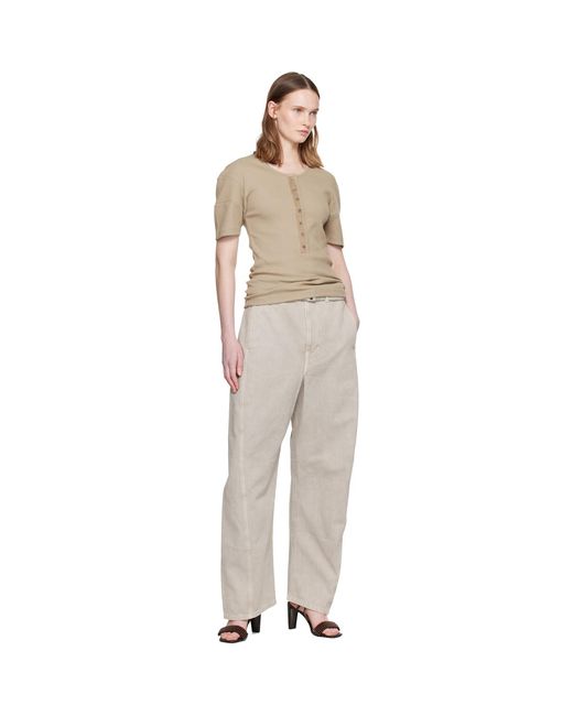 Lemaire Natural Fitted Henley