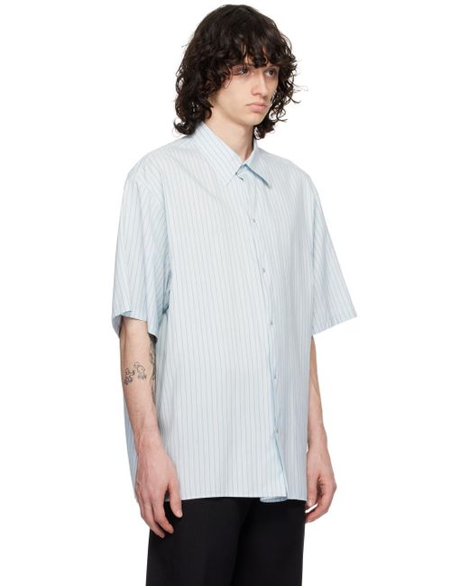 Lanvin White Pea Shirt for men