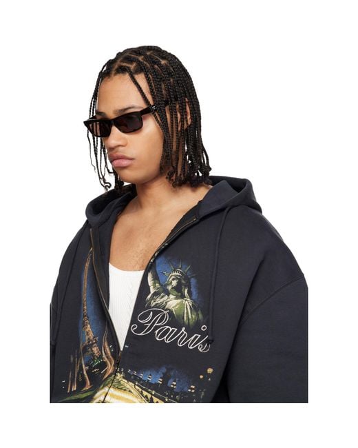Balenciaga Black Everyday Soho Sunglasses for men