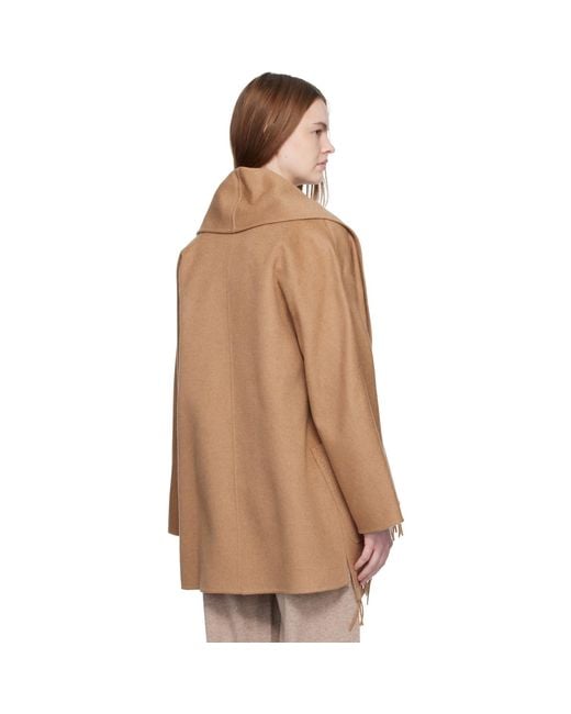 Max Mara Brown Tan Mxmabilita Coat