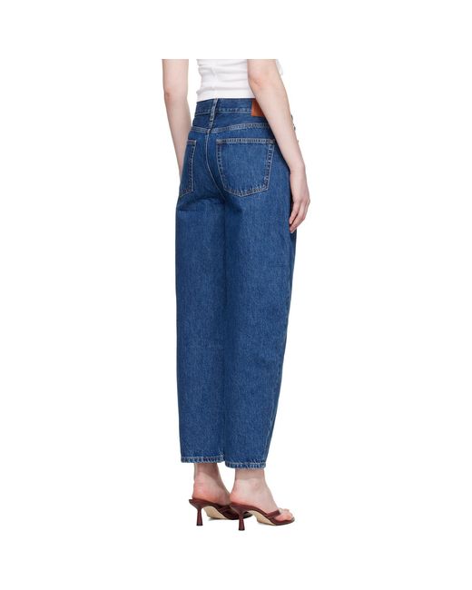 Anine Bing Blue Fritz Jeans