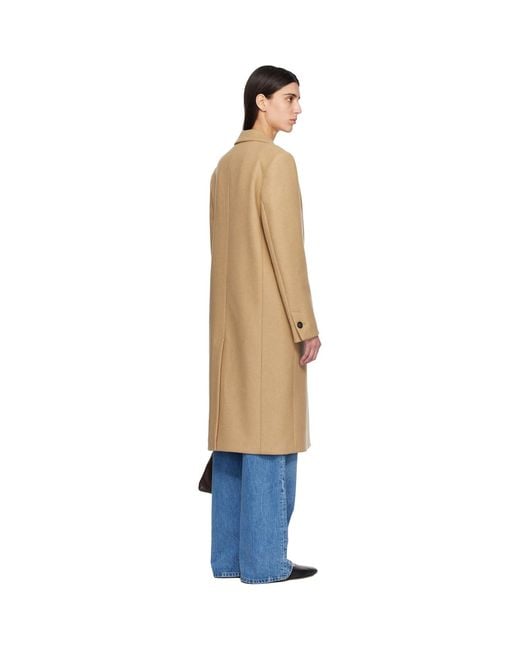 Totême  Blue Classic Winter Coat