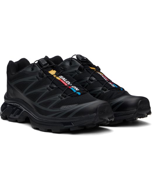 Salomon ブラック Xt-6 スニーカー Black