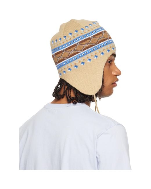 Dime Blue Alpine Beanie for men