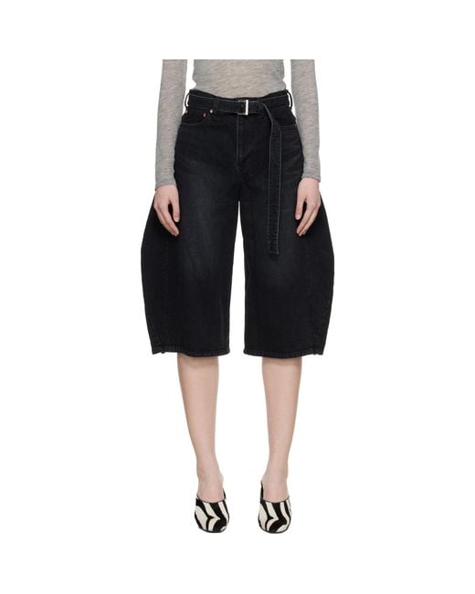 Sacai Black Denim Jeans