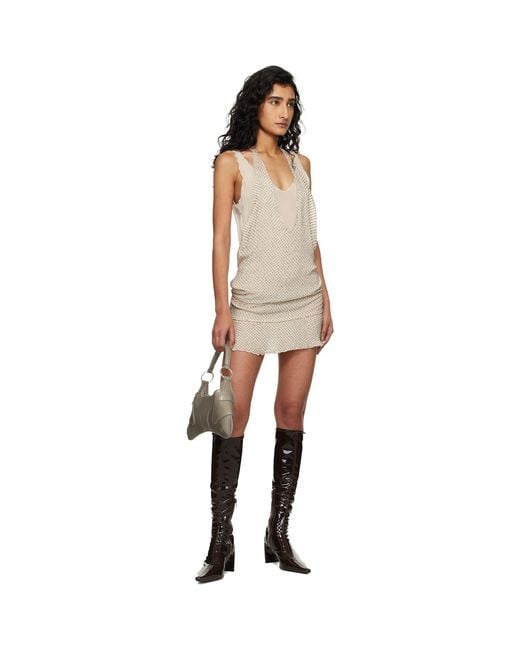 KNWLS Black Deleria Minidress