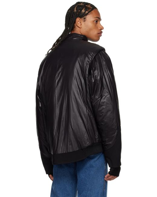 Low Classic Reversible Down Jacket in Black for Men Lyst UK