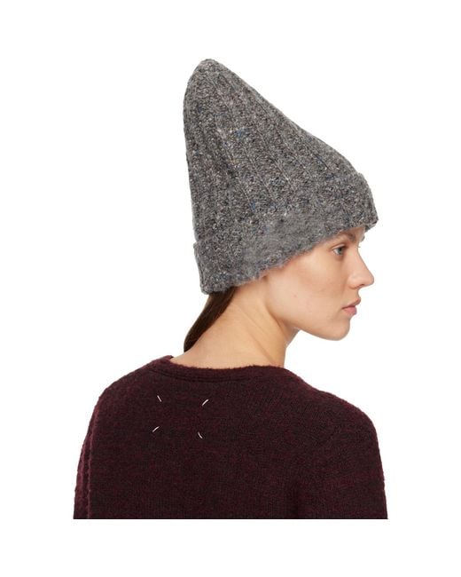 Maison Margiela Multicolor Xl Wool Beanie