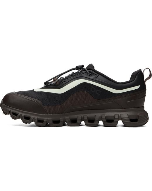 On Shoes Black Cloud 6 Geo Waterproof Sneakers for men