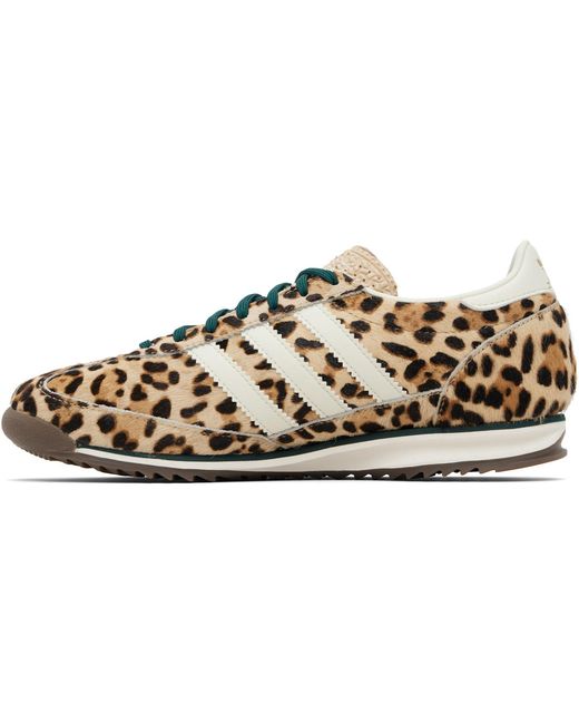 Adidas Originals Black Tan Sl 72 Og Sneakers for men