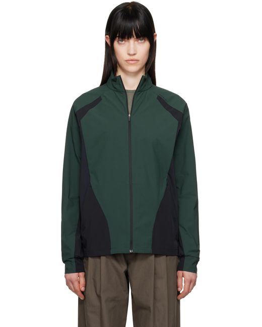 Hyein Seo グリーン ジップアップ トラックジャケット Green