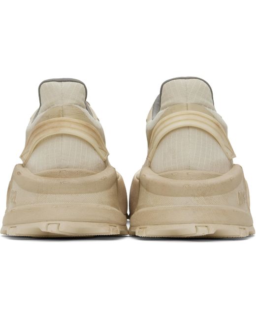 【関税込み】Diesel ベージュ D-Cage ランニングスニーカー Diesel D-Cage Runner スニーカー | ニュートラル | FARFETCH JP