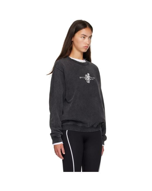 Off-White c/o Virgil Abloh Black 'Off' Stroke Sweatshirt