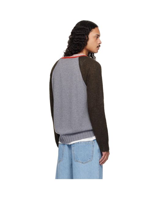 Edward Cuming Black 'jock In The Closet' Sweater for men