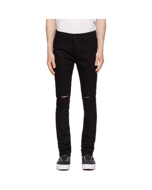 Ksubi Black Van Winkle Jeans for men