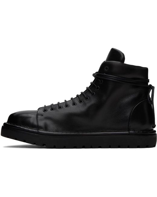 Marsèll Black Gomme Pallottola Boots for men