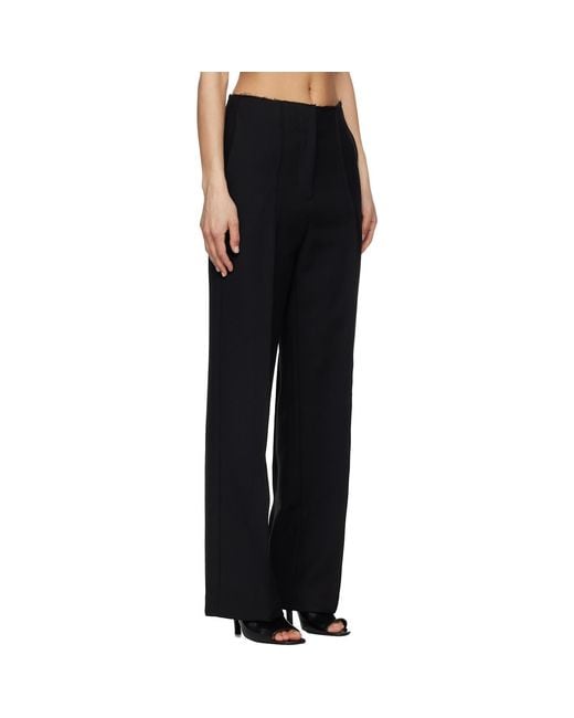 Entire studios Black Zerobound Trousers