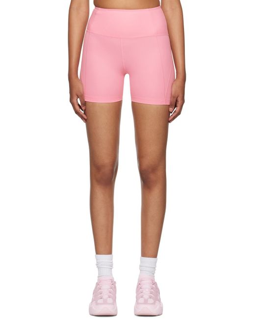 GIRLFRIEND COLLECTIVE Pink High-rise Shorts