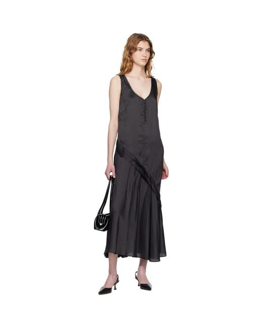OSOI Black Boat Wide Mini Bag