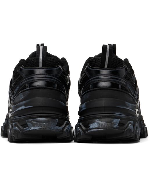 Juun.J Black Synthetic Sneakers for men