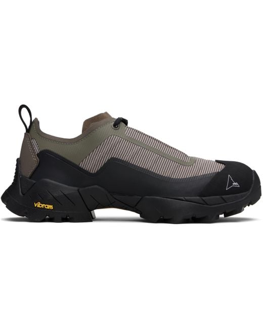 Roa Black Taupe Katharina Light Sneakers