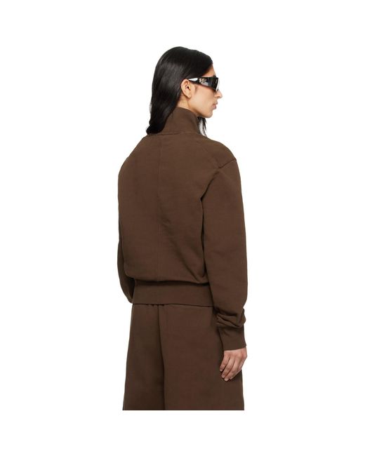 Entire studios Brown Port Pullover Sweatshirt