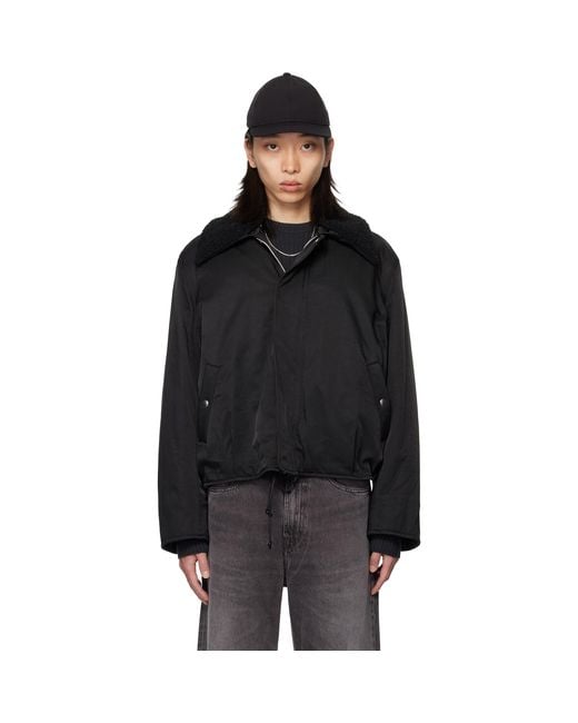 Our Legacy Black Ace Bomber Jacket for men