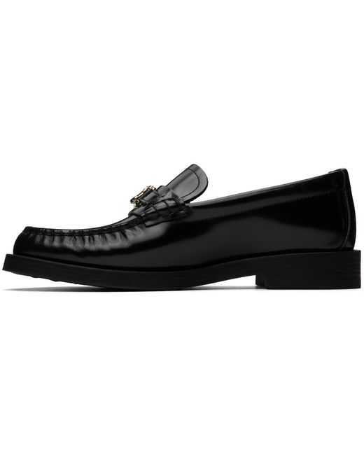 Jimmy Choo Black Addie Loafers