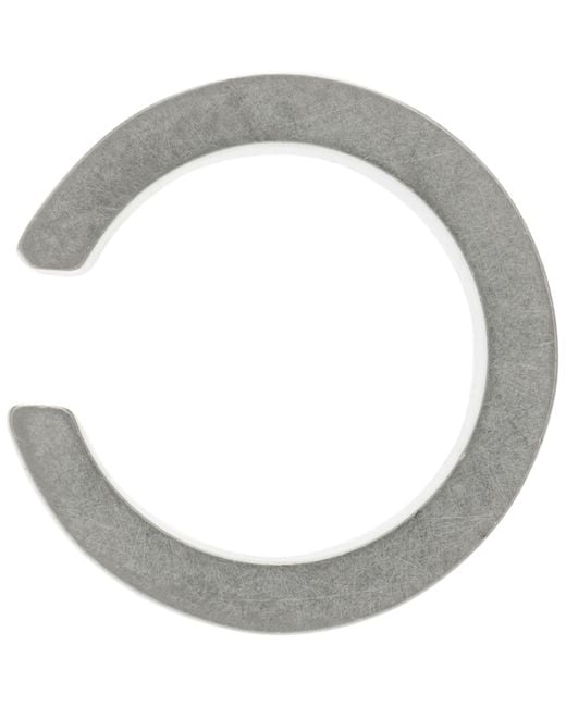 MM6 by Maison Margiela Metallic Minimal Ear Cuff