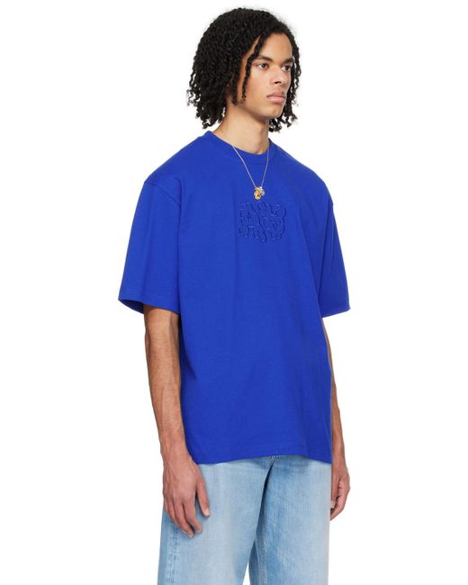 Axel Arigato Blue 'the Trail' T-shirt for men