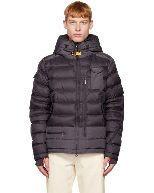Parajumpers Gray Skimaster Down Jacket in Blue for Men | Lyst
