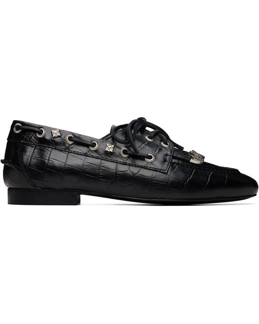 Toga Black Aj1511 Loafers