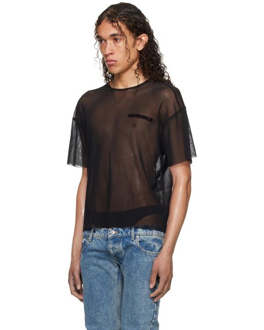 Jean Paul Gaultier Black Shayne Oliver Edition T-Shirt for men