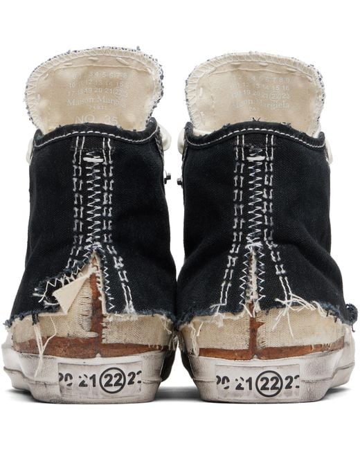 Maison Margiela Black Loved To Death Sneakers