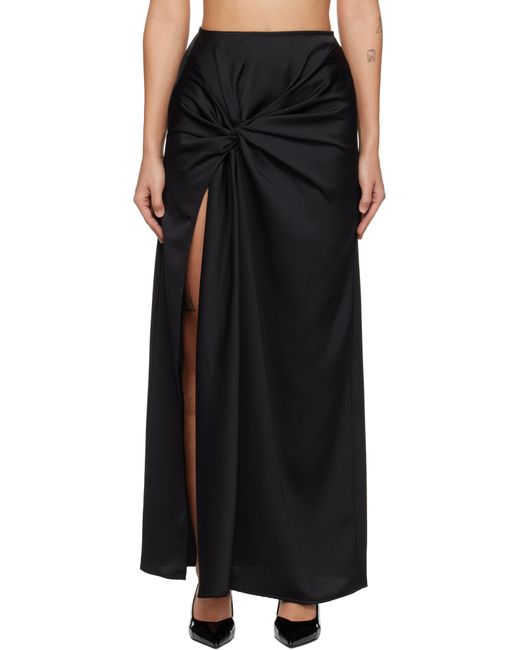 Jupe Longue Imogen Noire Beaufille en coloris Black