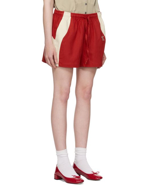 ★送料・関税込★OPEN YY★YY COLOR BLOCK SHORTS★ OPEN YY Yy Color Block Shorts in Red | Lyst