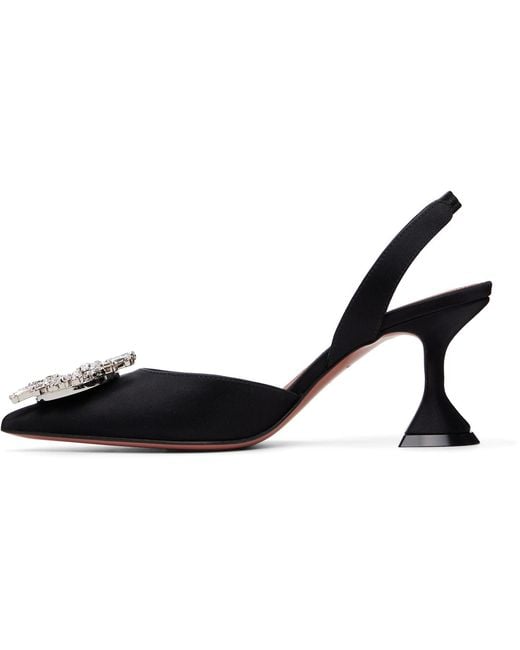 AMINA MUADDI Black Begum Sling 70 Heels