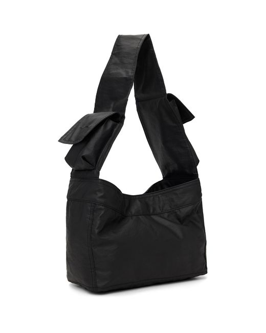 Y-3 Black S Newspaper Bag for men