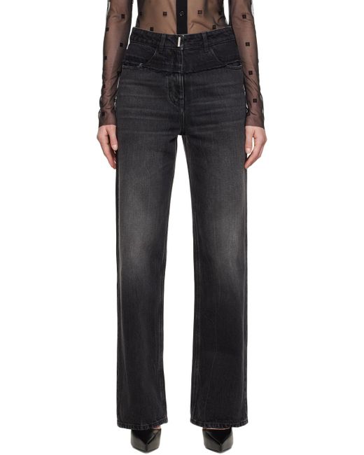 Givenchy Black Oversized Jeans