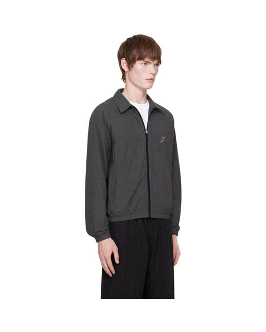 Jacquemus Gray 'The Windbreaker' Jacket for men