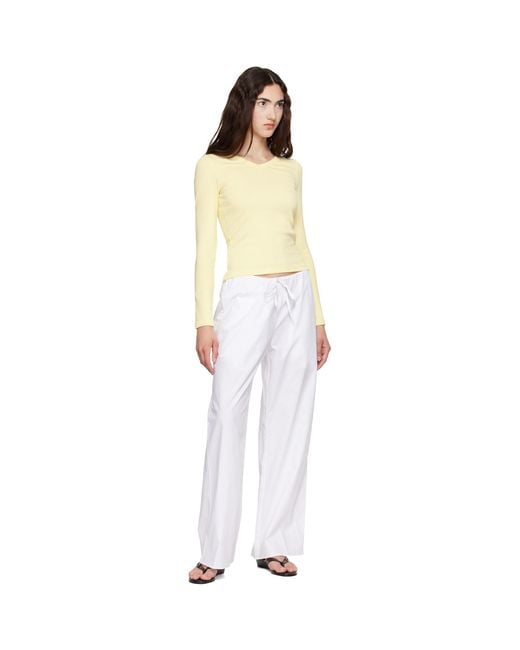 Flore Flore Yellow Jill Longsleeve T-Shirt