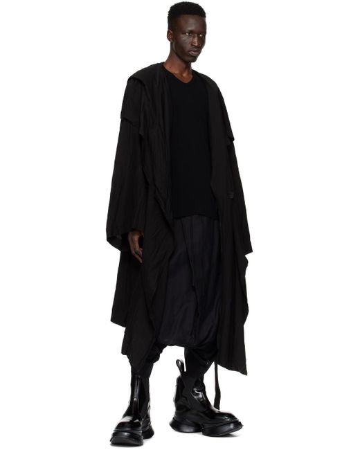 T-shirt noir à bords bruts - permanent Julius pour homme en coloris Black