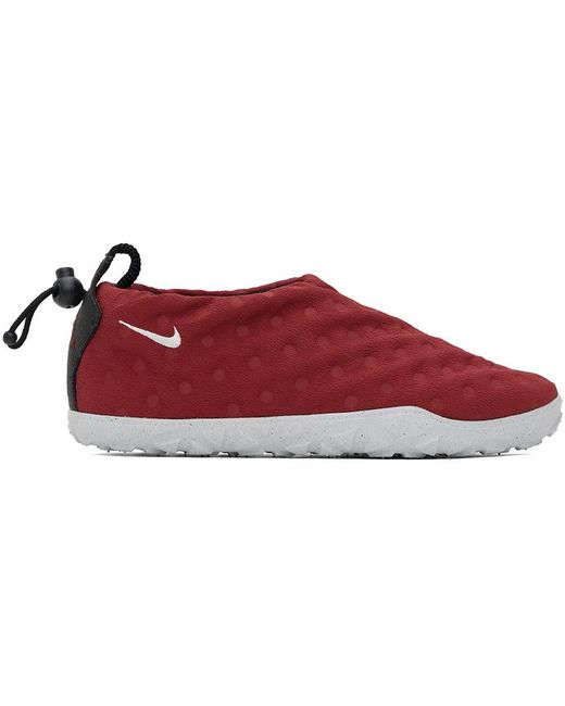 Nike Red Burgundy Acg Moc Slippers for men