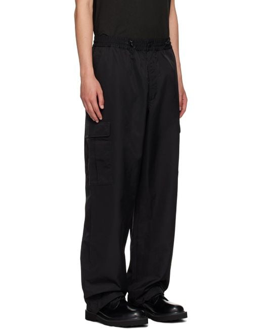 KENZO Black Paris Boke 2.0 Cargo Pants for men
