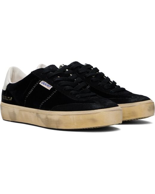 Golden Goose Deluxe Brand Black Soul Star Sneakers for men