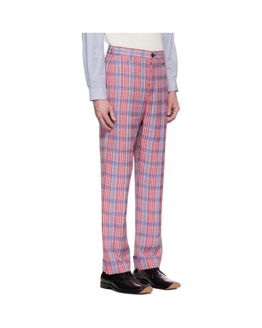 Vivienne Westwood Red Doc Trousers for men