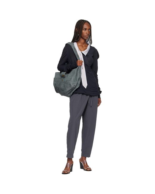 SC103 Gray Cocoon Bag