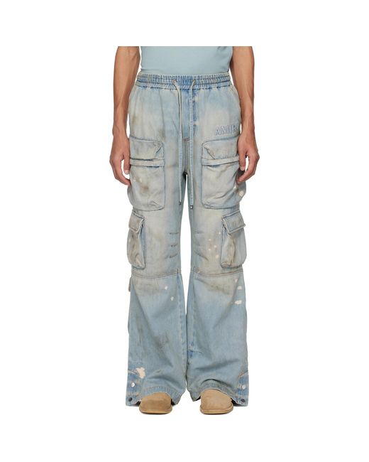 Amiri Multicolor Cargo Jeans for men